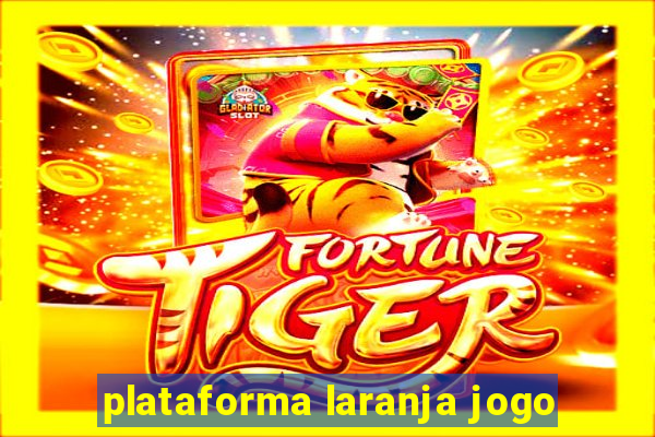 plataforma laranja jogo